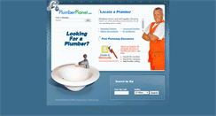 Desktop Screenshot of plumberplanet.com